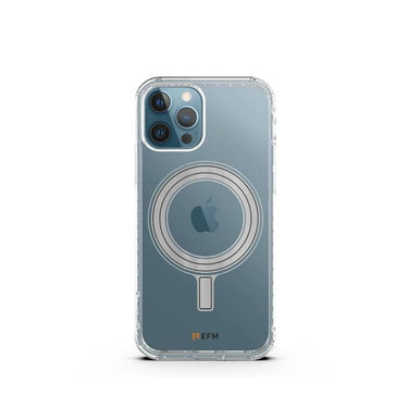 EFM Zurich Flux Case Armour Compatible with MagSafe-For iPhone 12/12 Pro 6.1 - Clear - Accessories